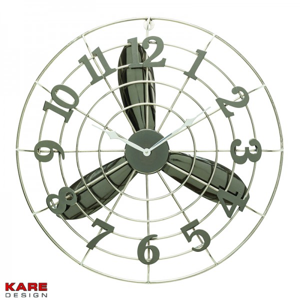 Reloj Pared Aluminio Efecto...