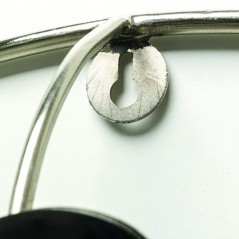 Reloj Pared Alum.Ef.Mármol Ø40X4