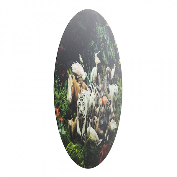 Side Table Comb Black 55Cm
